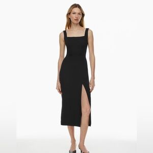 Babaton 90s Slit Midi Dress